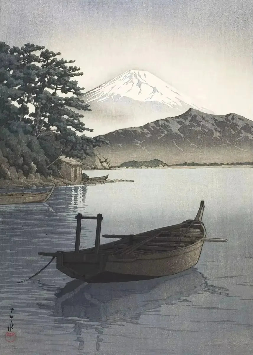 Kawase Hasui Artwork Posters and Prints Retro Japanese Landscapes Canvas Painting Wall Art Pictures for Room Office Home Decor Peaceful Pleasures Health and Wellness