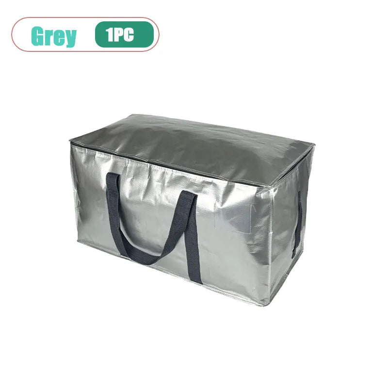 Large Heavy Duty Waterproof Woven Moving Storage Bag – Foldable