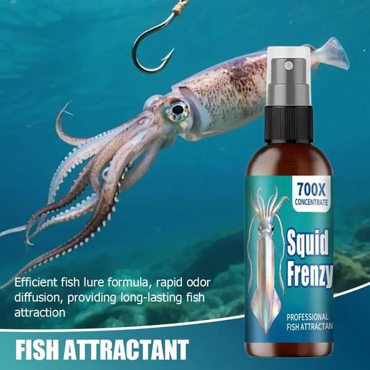 Squid Fish Attractant Liquid Lure | 60ml Concentrated Formula Fish Attractant Liquid Peaceful Pleasures Health and Wellness