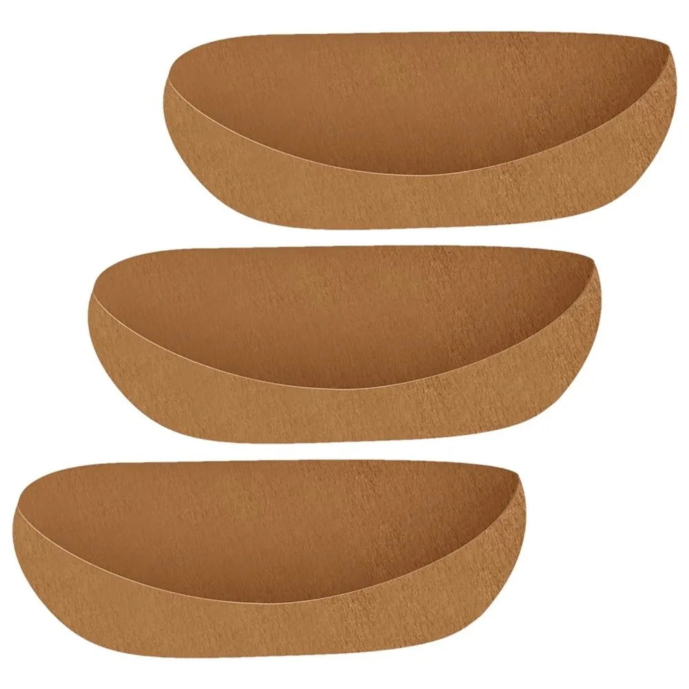 3-Pack Felt Planter Liners | Non-Woven Drainage 24–36 Inch