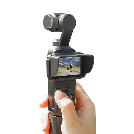 For DJI OSMO POCKET 3 Screen Hood Display Protective Cover Sunshade Lightproof Accessory Peaceful Pleasures Health and Wellness Default Title