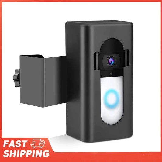 Doorbell Mount Easy Installation No Drill Compatible Anti-theft Video Peaceful Pleasures Health and Wellness