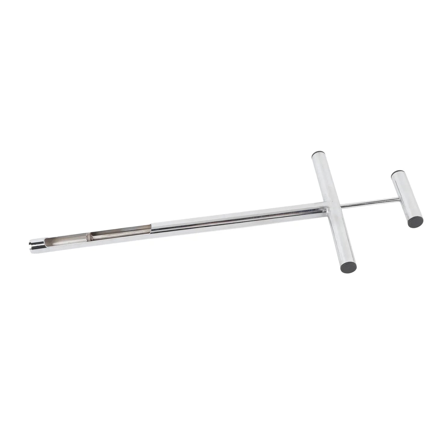 Soil Sample Probe Ejector Tubular Stainless Steel Rod T Shaped Handle