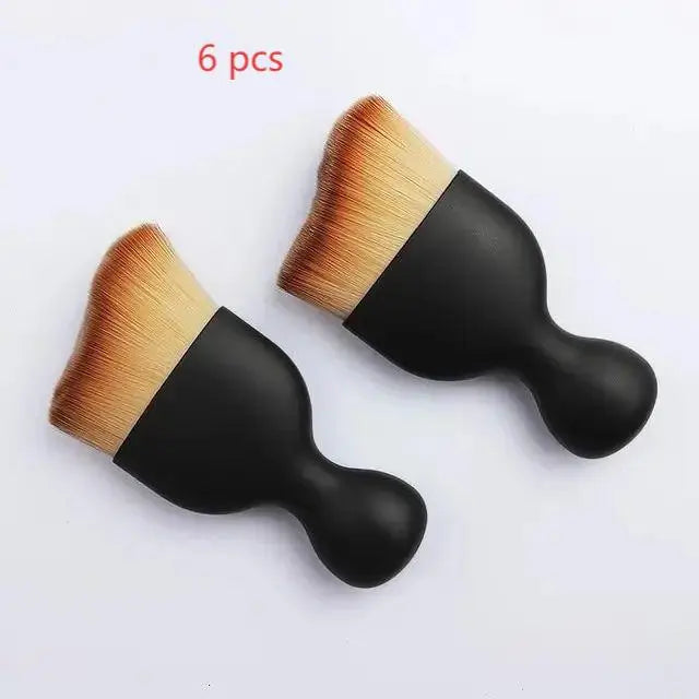2 Pcs Car Interior Dust Sweeping Soft Brush Car Washing Tool Keyboard Gap Car Dust Brush out Trend Cleaning Brush Peaceful Pleasures Health and Wellness 6pcs