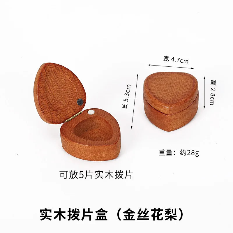 Wood Guitar Pick Electric Parts Premium Guitarpicks Enhancing Grip