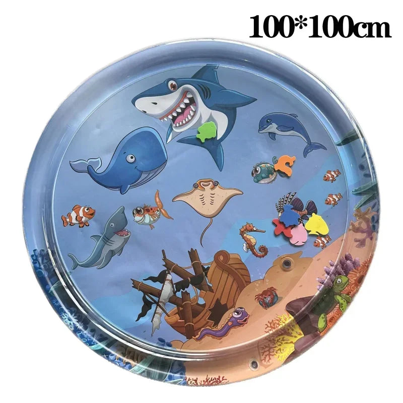 Inflatable Water Play Mat for Cats, Babies & Pets – PVC