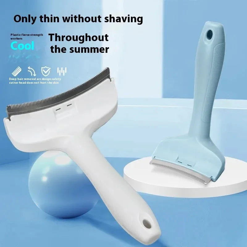 Pet Slicker Brush & Deshedding Comb for Dogs & Cats