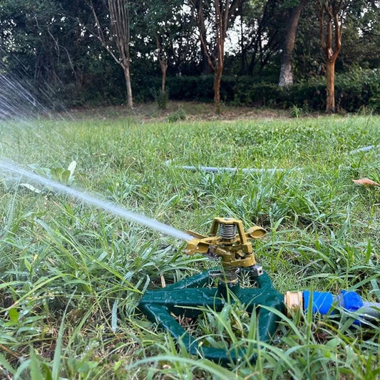 360° Rotating Impact Sprinkler Head | Zinc Alloy Garden Irrigation Garden Sprinkler Head Oasis Select