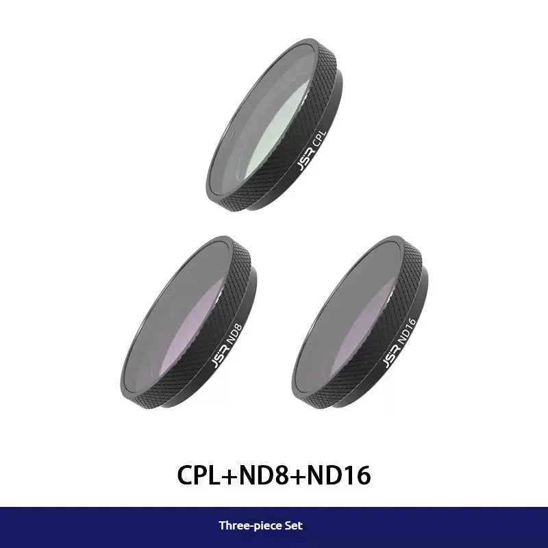 JSR ND4–ND64 Optical Glass ND Filters for Insta360 GO 3S