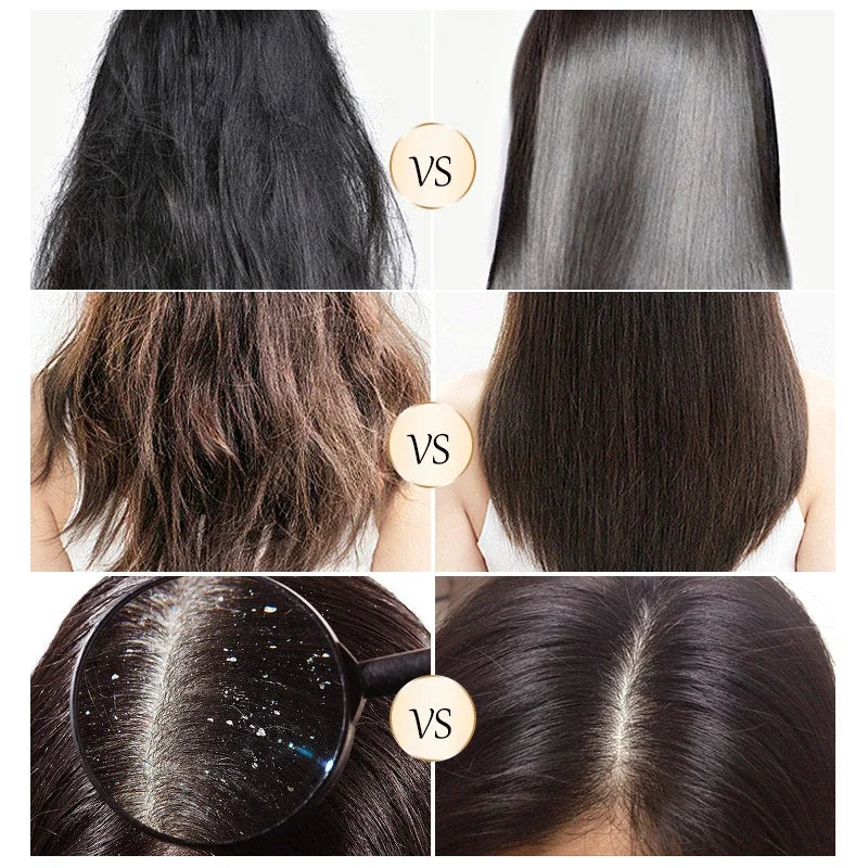 PURC Keratin Hair Mask & Argan Oil Serum | Smooth & Nourish