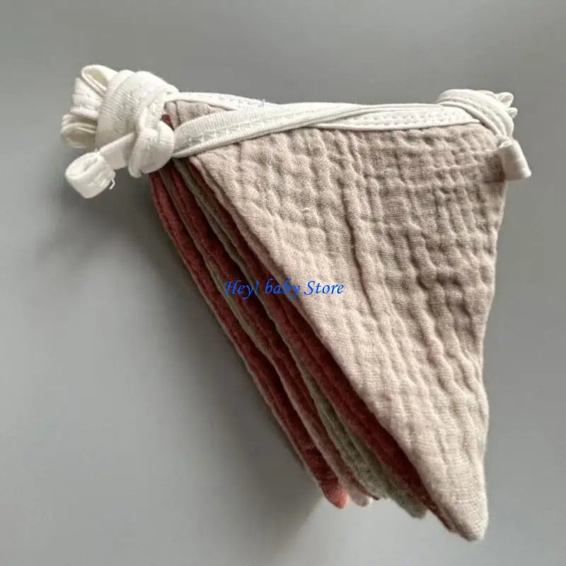 Multicolor Triangle Pennant Bunting Flag Baby Garland Décor