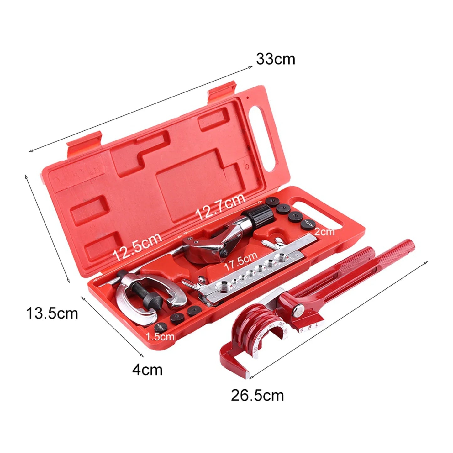 Pipe Flaring Brake Fuel Tube Repair Flare Cutter Bending Tool