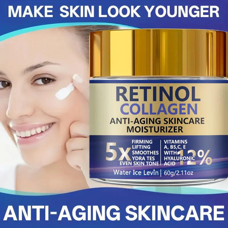 Retinol Collagen Hyaluronic Acid Anti-Aging Moisturizer 60g