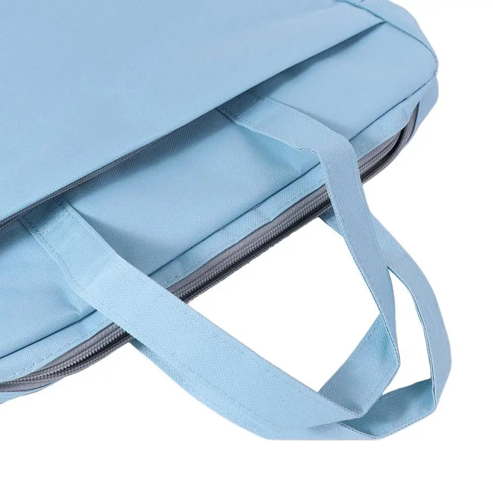 Large Capacity Document Storage Bag Double Layer Waterproof Book Storage Bag Oxford Cloth with Handle A4 File Organizer Peaceful Pleasures Health and Wellness