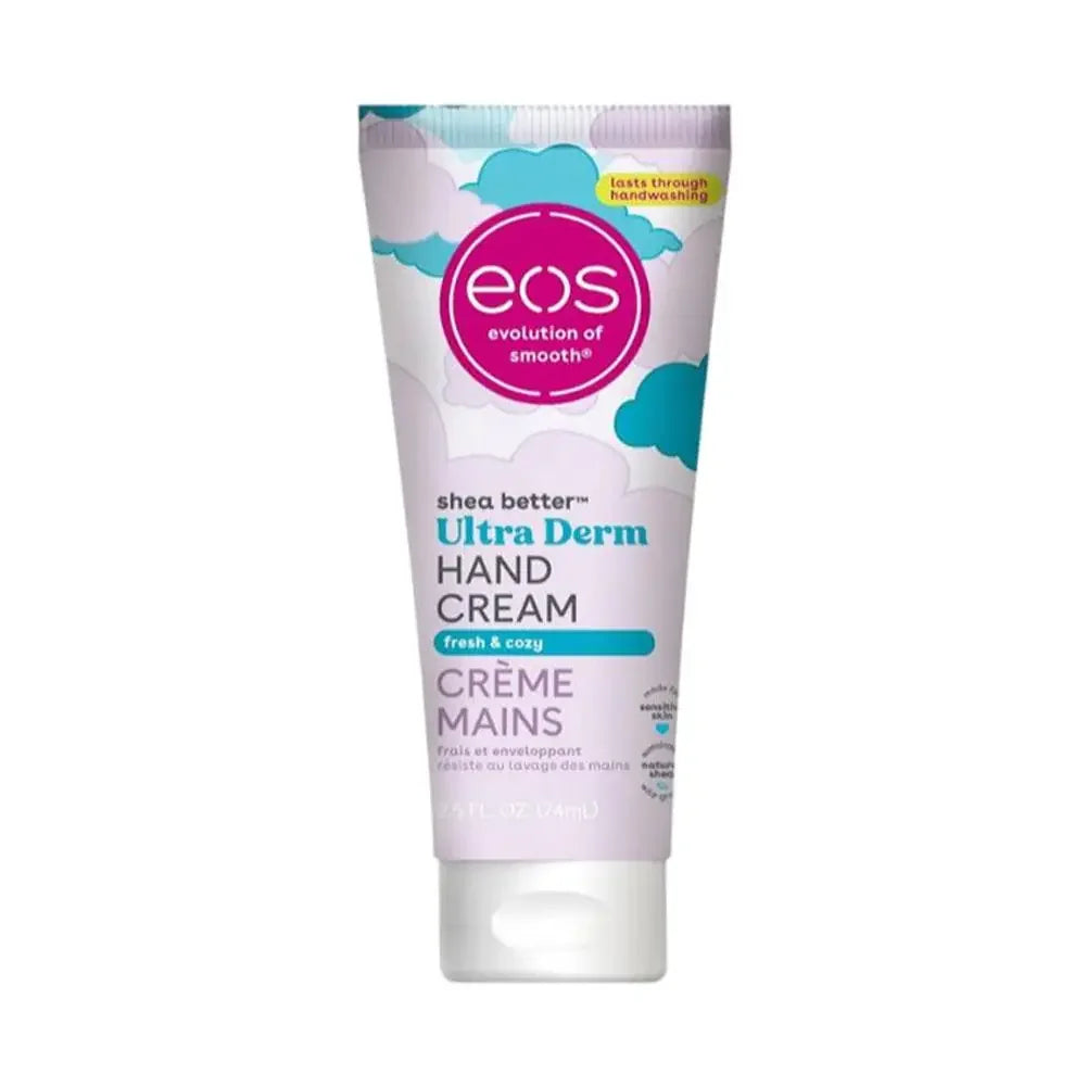 EOS Shea Better 74ml Hand Cream - Ultra Derm Moisturizing Shea Butter Enriched For Dry Cracked Skin Repair 24H Hand Skin Care Peaceful Pleasures Health and Wellness 02