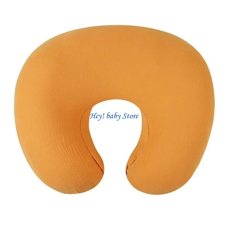 100% Cotton Breastfeeding Pillow Cover | Detachable Nursing Case