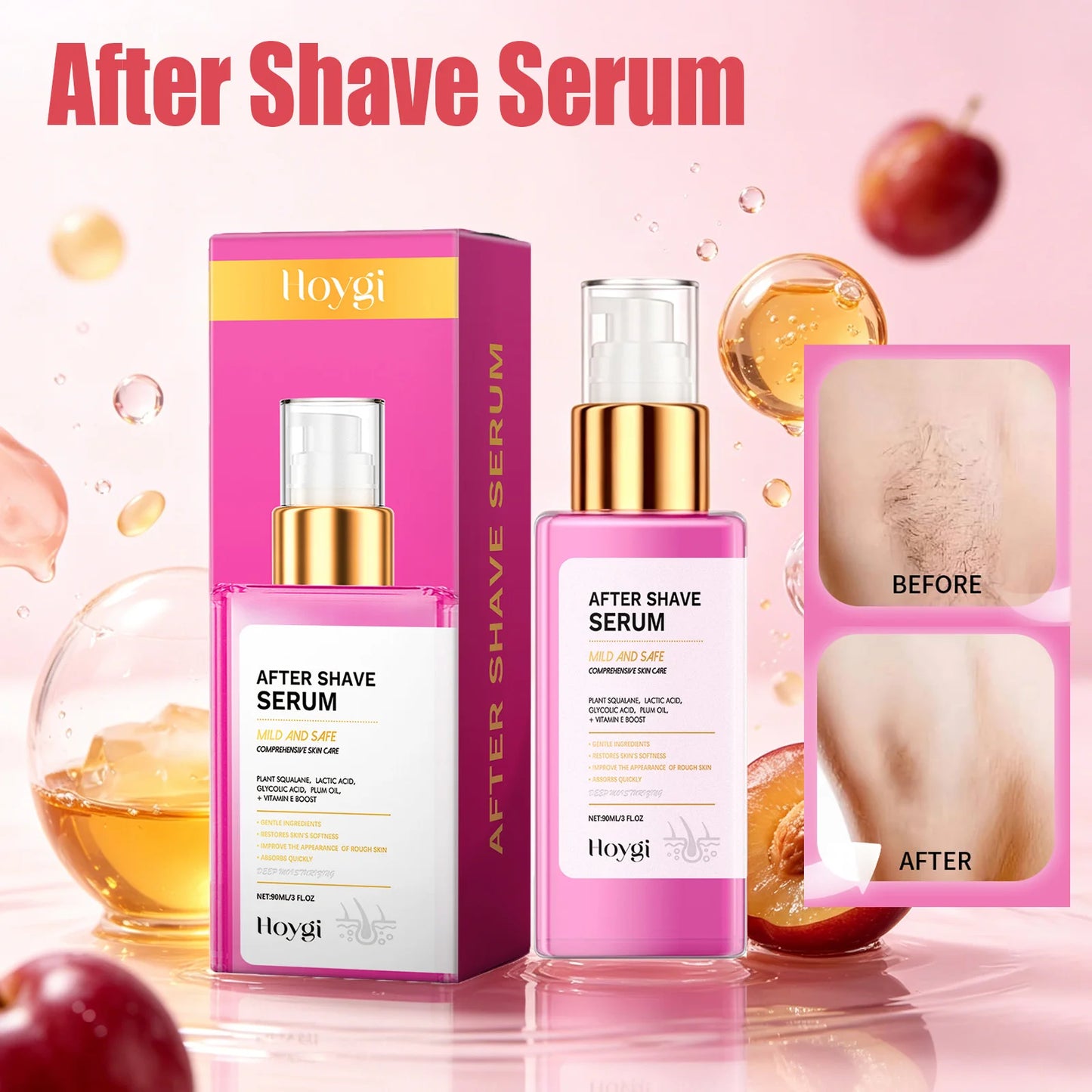 After Shave Serum – Soothing Post-Shave Essence for Men & Women
