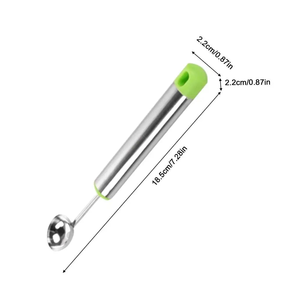 Stainless Steel Watermelon Ball Scoop & Ice Cream Fruit Baller