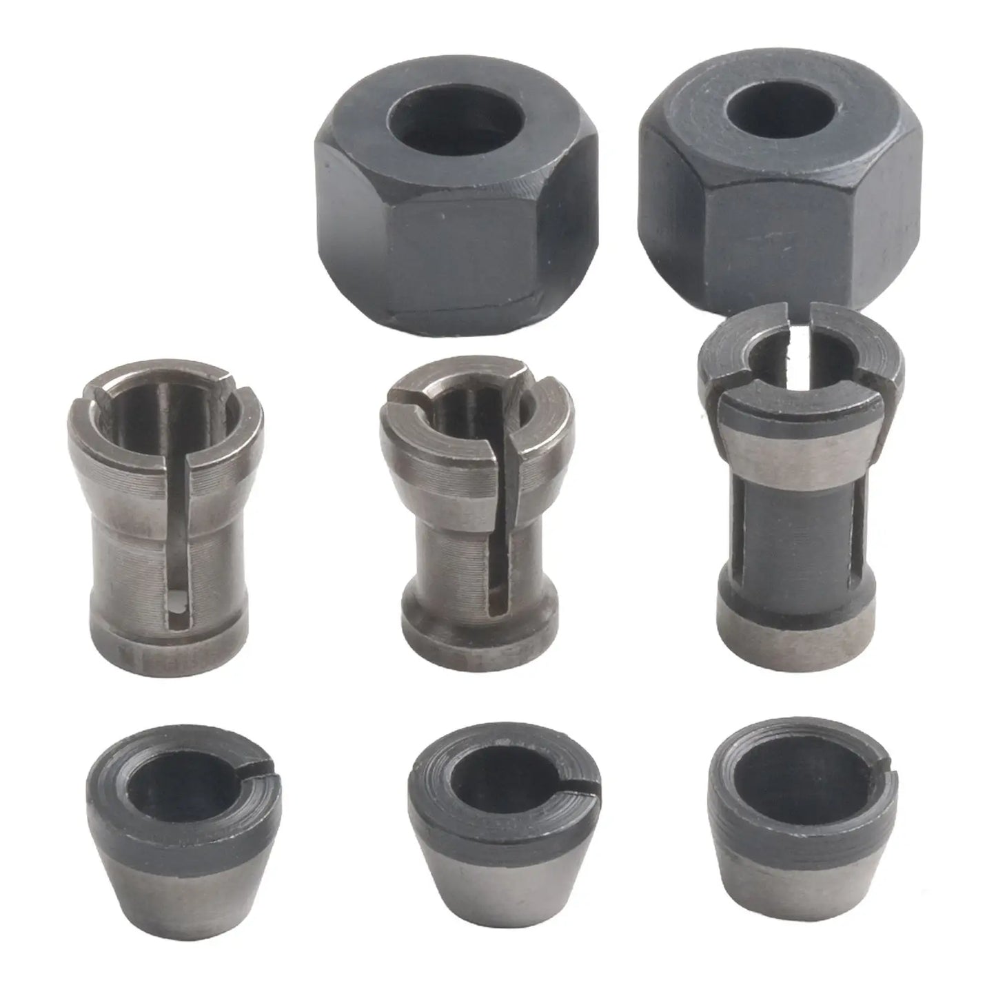 Collet Chuck Adapter Set 6mm 6.35mm 8mm – Router & Engraver