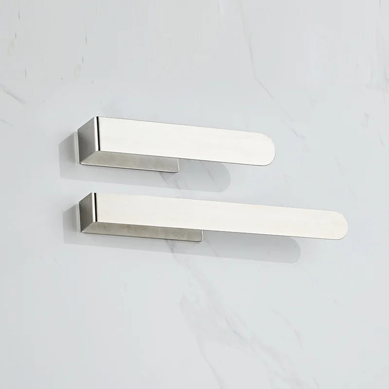 Self Adhesive Towel Ring Holder – Matte Black Stainless Steel
