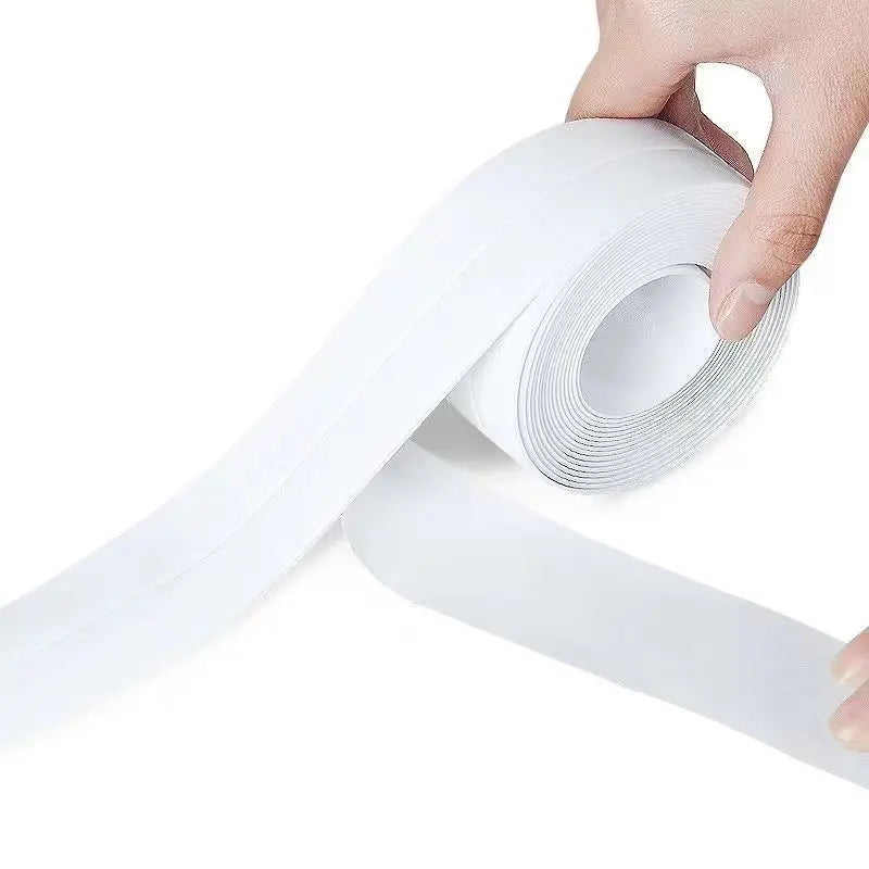 Waterproof Gap Seal Tape for Kitchen Sink, Bathtub, Toilet, Anti-Mold Adhesive Strip Edge Protector Home Bathroom Sealant Peaceful Pleasures Health and Wellness 3.2mx2.2cm
