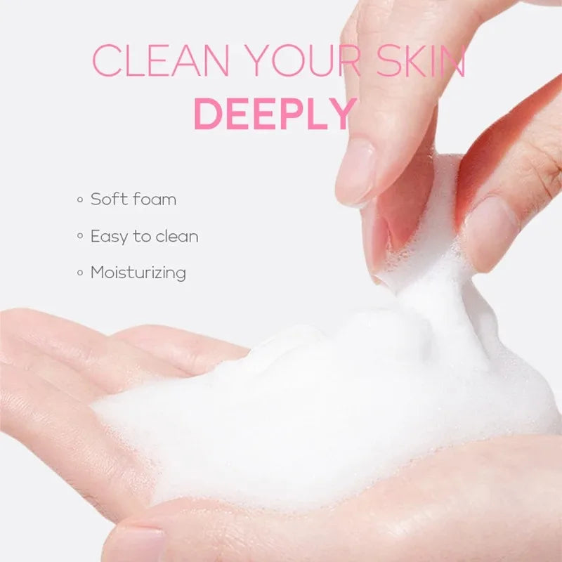 Vitamin C Facial Cleanser Skin Deep Cleansing Moisturizing Blackhead Removal skincare Face Wash Foam Face Cleanser Skin Care Peaceful Pleasures Health and Wellness