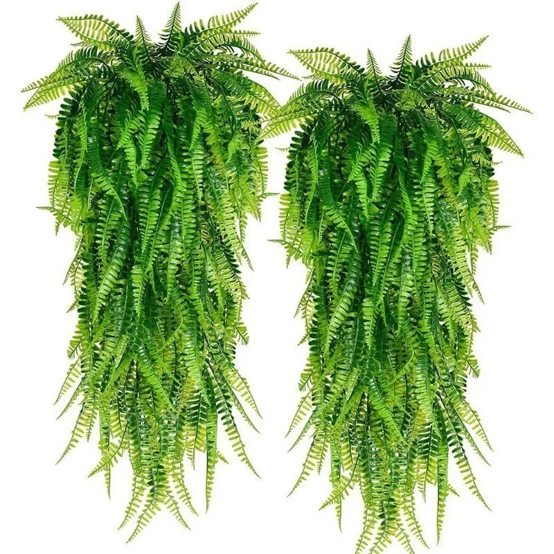 29" Artificial Boston Fern Hanging Plant | Indoor & Outdoor Decor