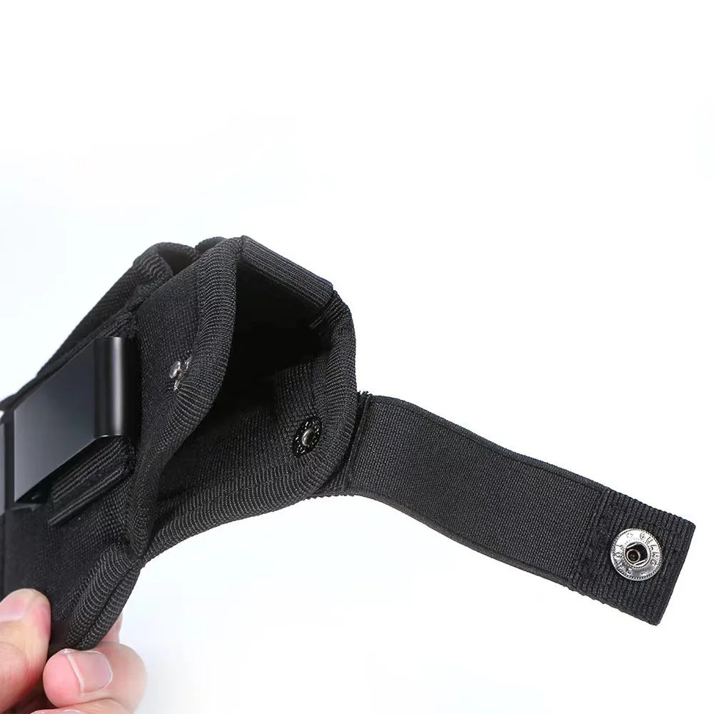 Molle Right Left Interchangeable Carry Gun Holster Waistband with Magazine IWB Holsters Hunting Black Magazine Slot Holder bag Peaceful Pleasures Health and Wellness