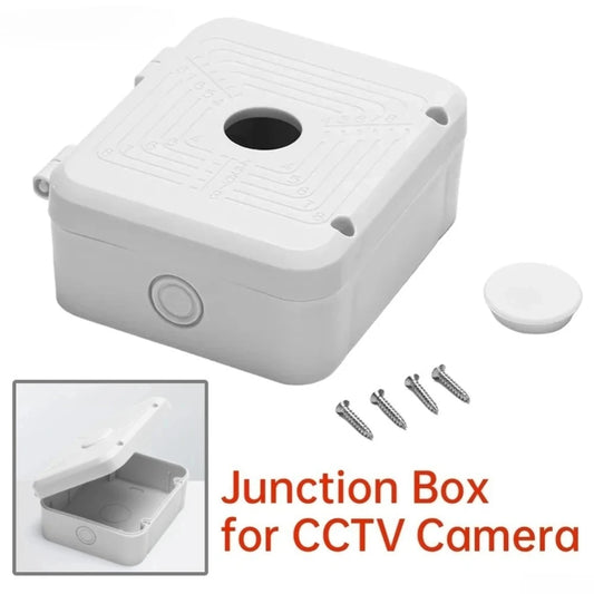 Waterproof Junction Box For CCTV Camera Video Wire Box Power Supply Cable Box Outdoor Electronic Camera Protection Box White Peaceful Pleasures Health and Wellness Default Title