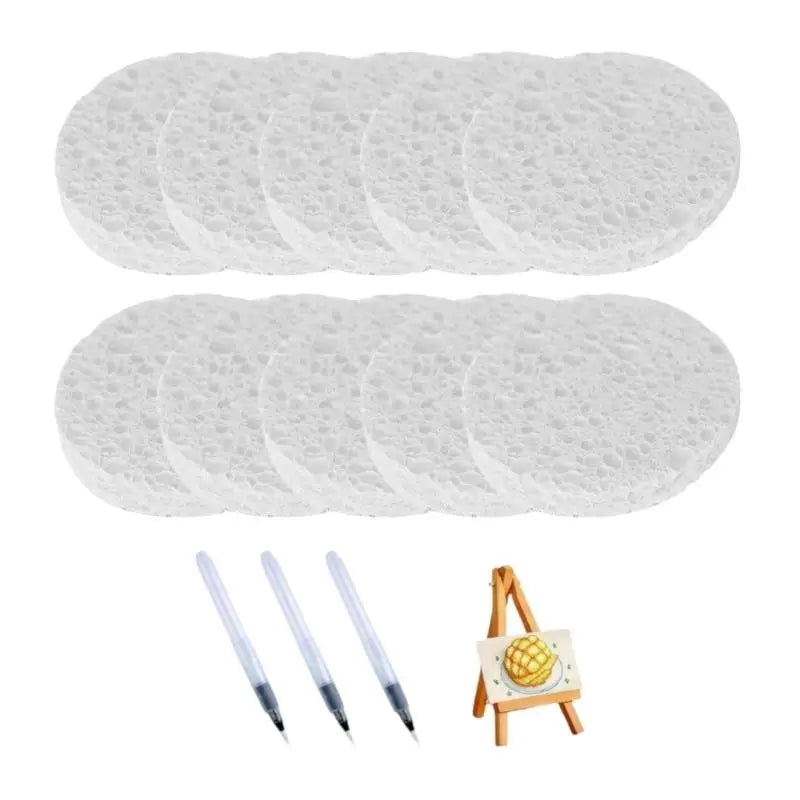 Magical Puff 3D Art Paper Set – 10 Foam Sheets, Markers & Easel