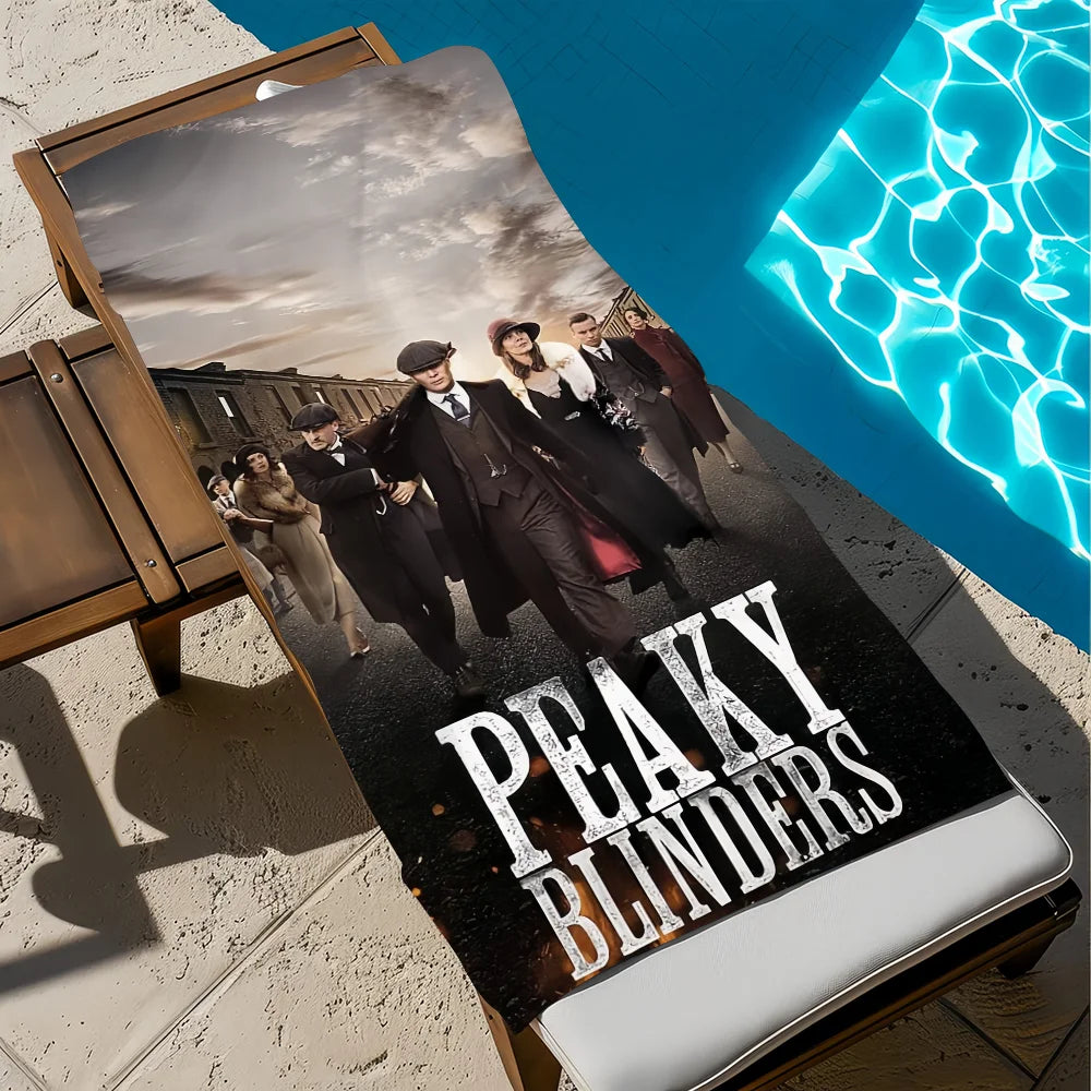 Peaky Blinders Quick-Dry Beach Towel | Soft Pool & Travel Towel