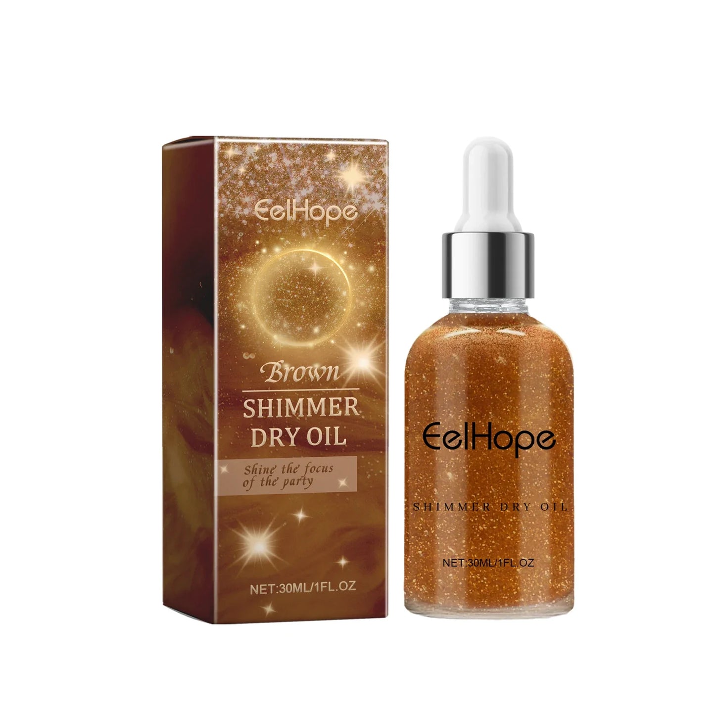 Eelhope Glitter Spray Highlighter – Face, Hair & Body Shimmer
