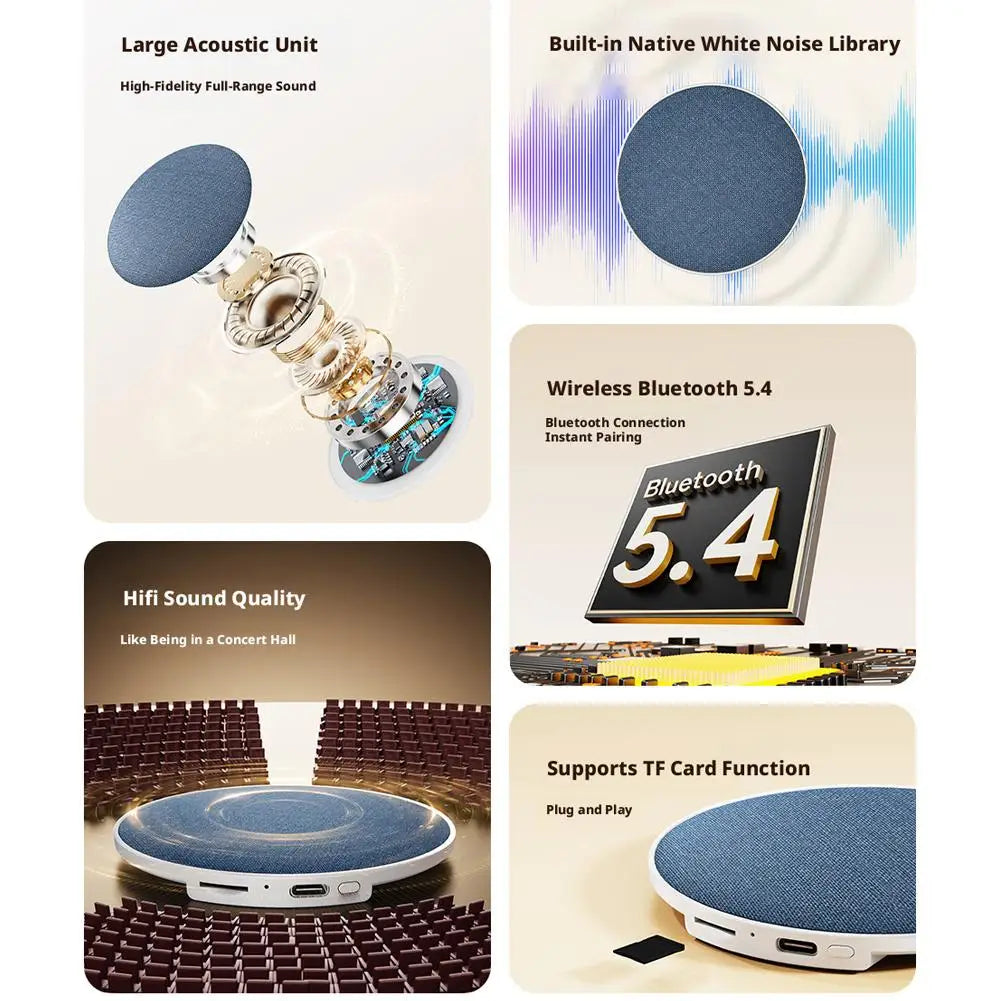 High Quality Sound Butterfly Comfortable Pillow Sleep Aid Audio Speaker Bluetooth Ultrasonic Sleep Aid Pillow High Dynamic Sound Peaceful Pleasures Health and Wellness