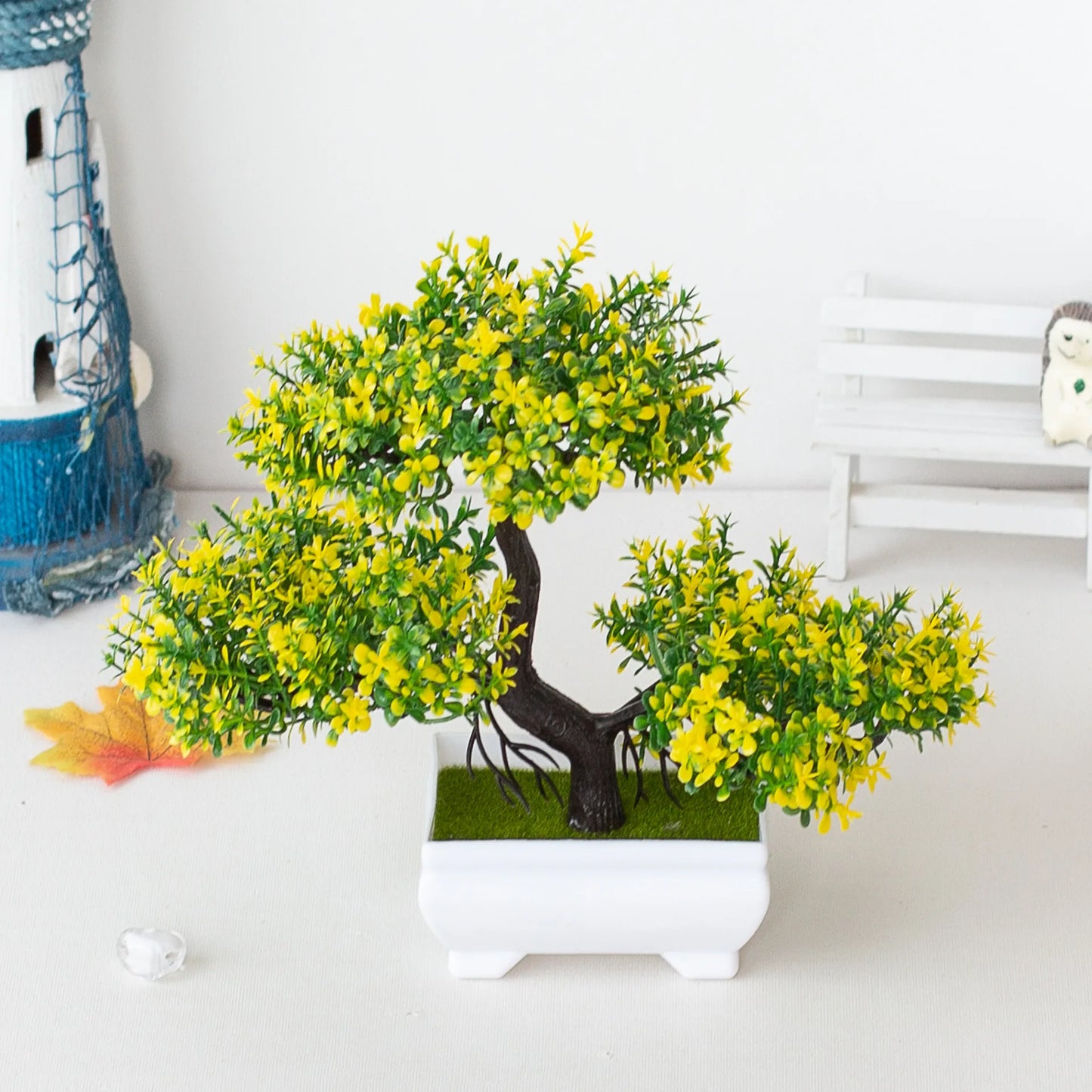 Artificial Plants Decoration Potted Fake Pot Bonsai Simulation Pine