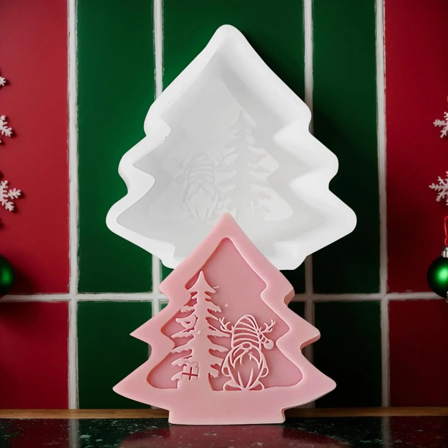 Christmas Silicone Molds For Candles Soap Making Tool Silicone Christmas Molds For Child Home Decor Holiday Festival Birthday Peaceful Pleasures Health and Wellness