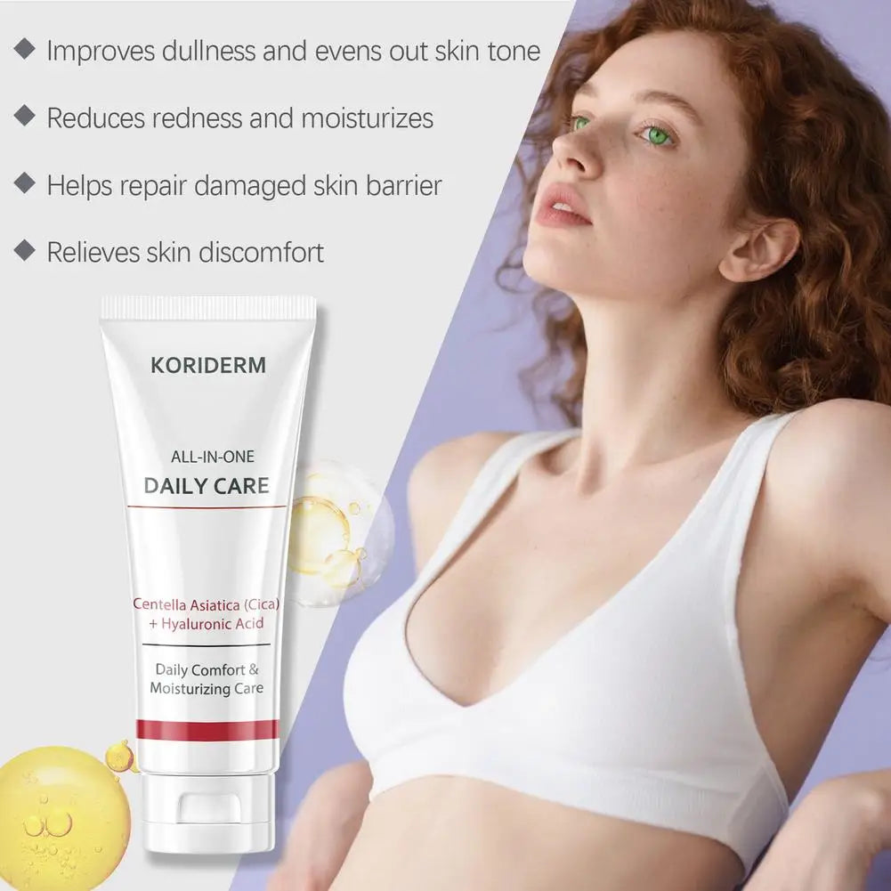Face Repair Cream Centella Asiatica Cream Deeply Hydrating Gently Nourish Essential Lifting Firming Moisturizer Lightweight Tex Peaceful Pleasures Health and Wellness