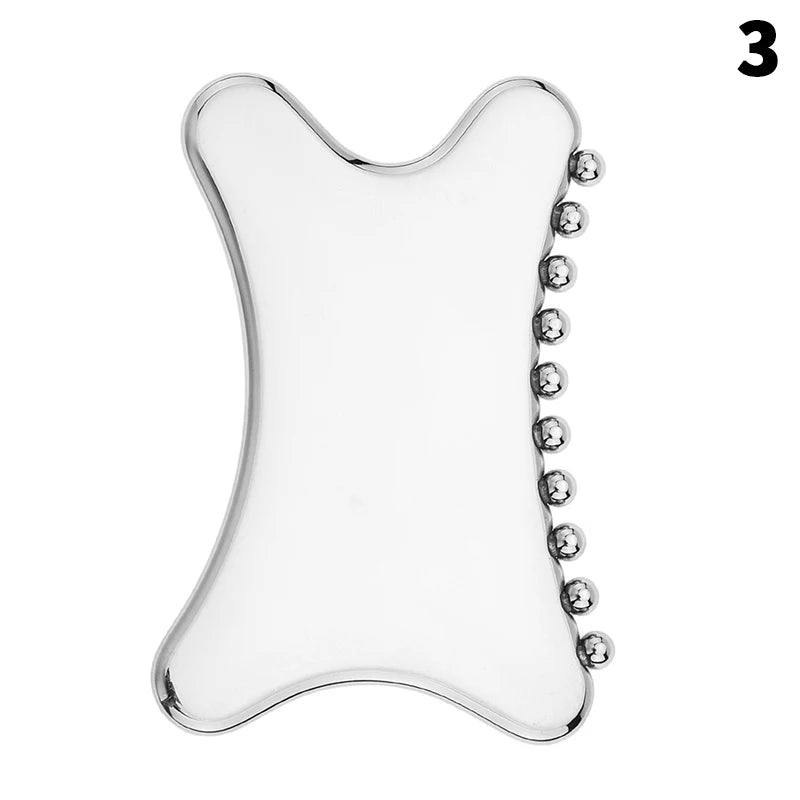 Stainless Steel Gua Sha Facial Massage Tool | Lifting Board