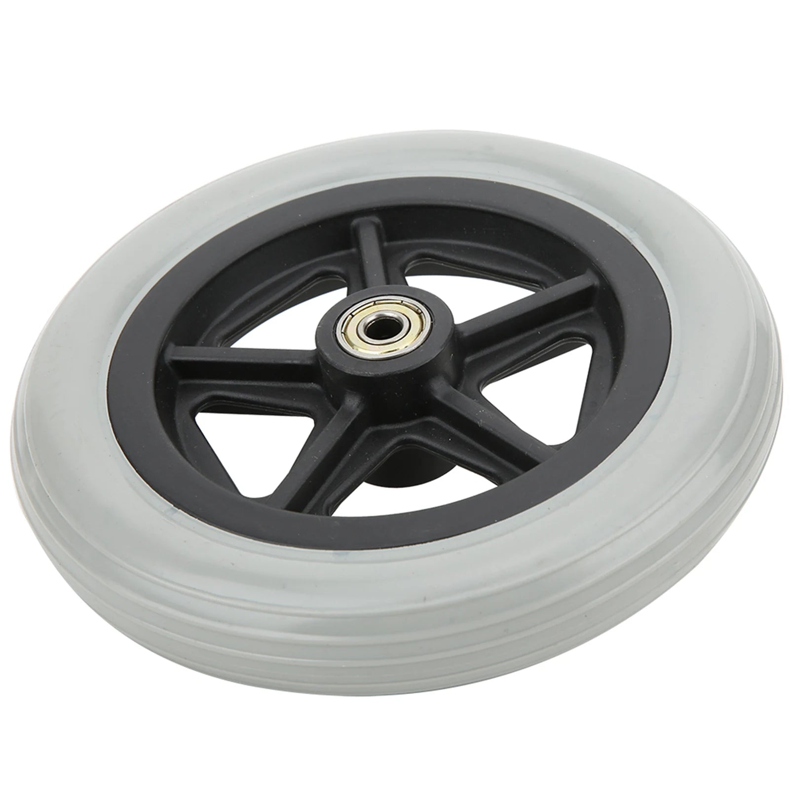7 Inch Wheelchair Front Wheels Disabled Old People Walk Chair Wheelchair Rubber Wheels Wheelchair Wheels 7in Wheelchair Wheels Peaceful Pleasures Health and Wellness