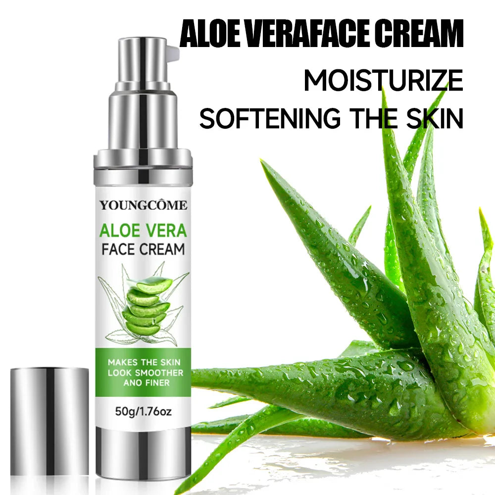 YOUNGCOME Aloe Vera Moisturizing Cream – All Skin Types