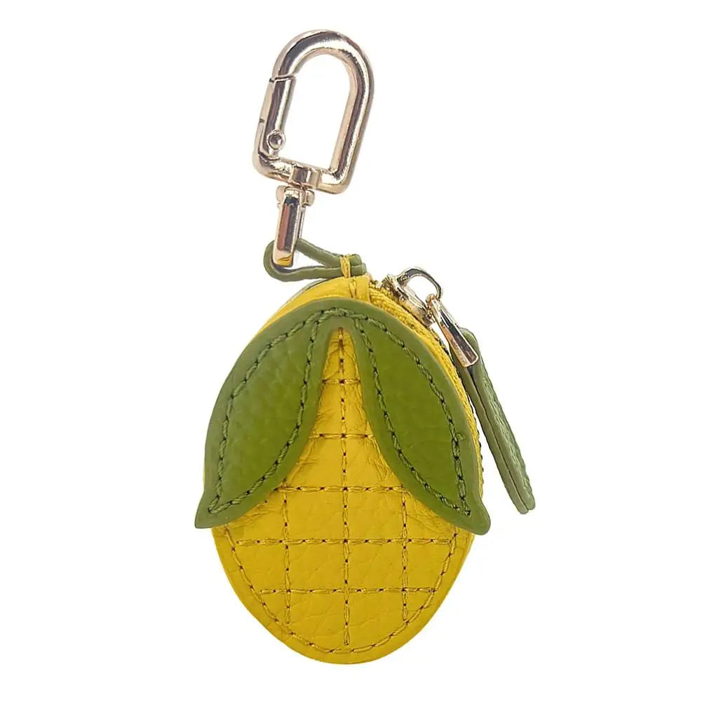 Kawaii Fruit Coin Purse – Mini Wallet & Keychain Charm for Girls