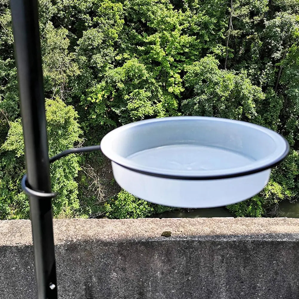 Plastic Bird Bath Bowl – Hummingbird Water Dish Feeder Tray