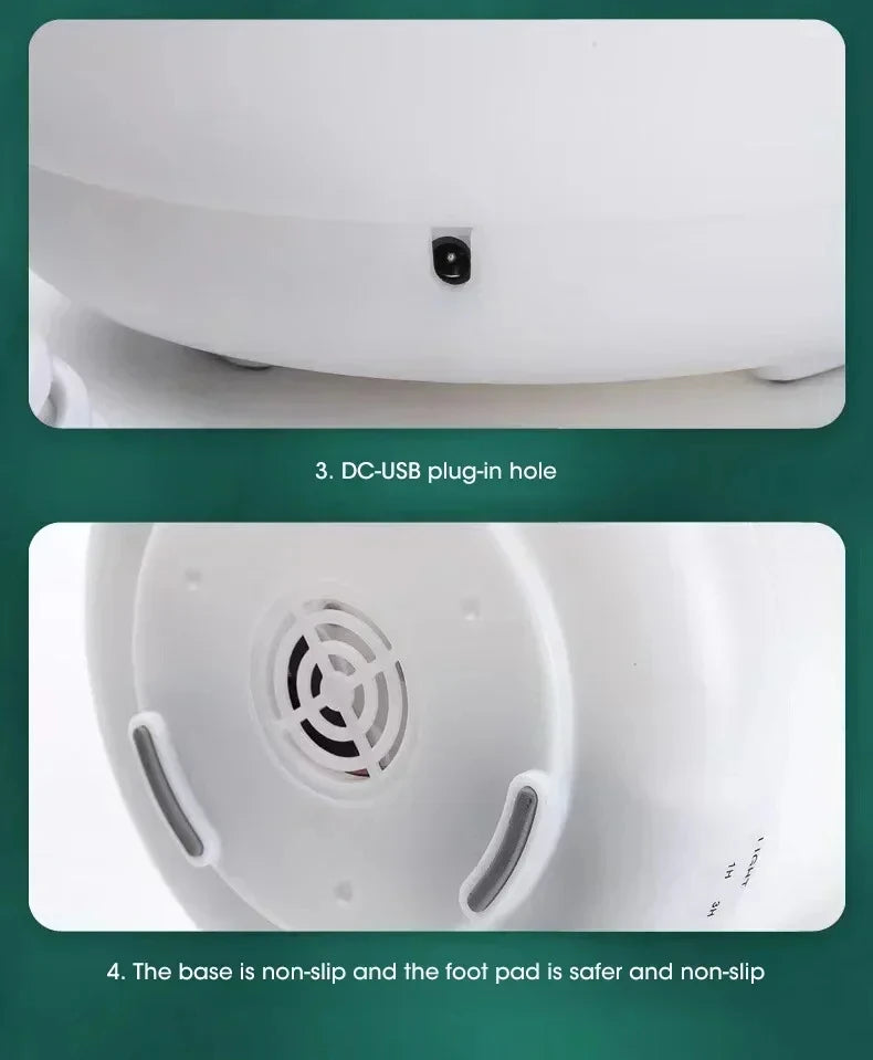 500ml USB Wood Grain Aroma Diffuser & Mini Humidifier