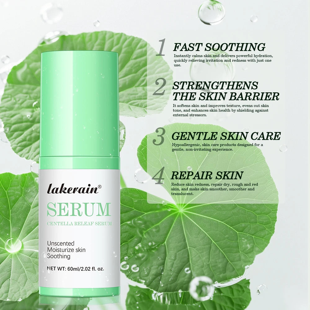 Centella Asian Facial Serum Centella Soothing Moisturizing Repair Skin Lotion Essence Korean Skin Care Facial Products For Women Peaceful Pleasures Health and Wellness