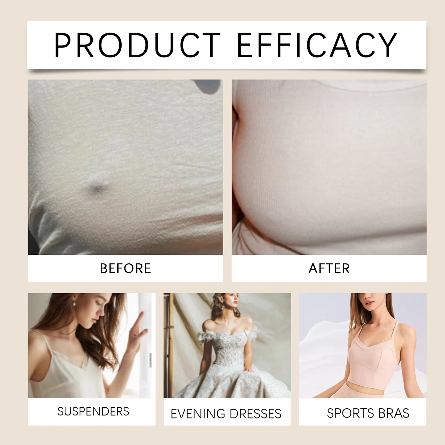 Firming Hydrating Chest Patches – Collagen & Hyaluronic Acid