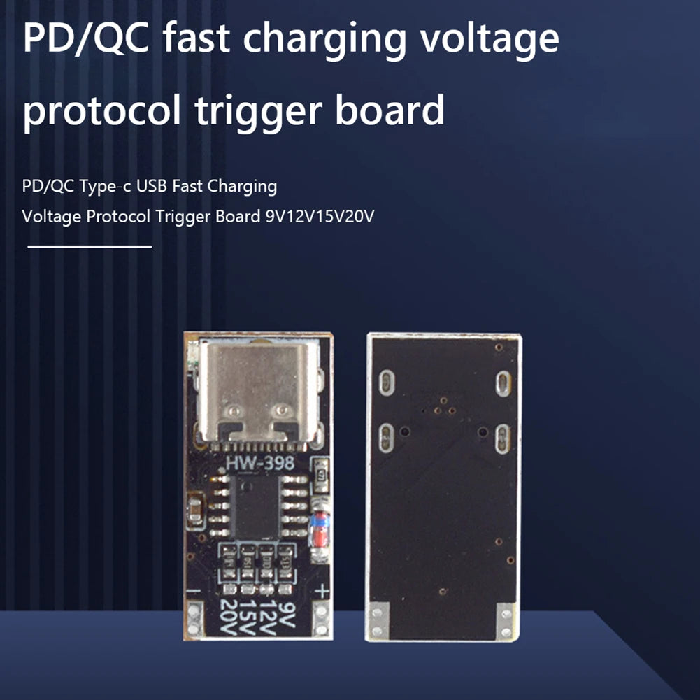 1/2PCS PD/QC/AFC Type-C Decoy Board USB Boost Module PPS/QC4 + FCP AFC Type-C Trigger Polling Detector Power Fast Charging Peaceful Pleasures Health and Wellness