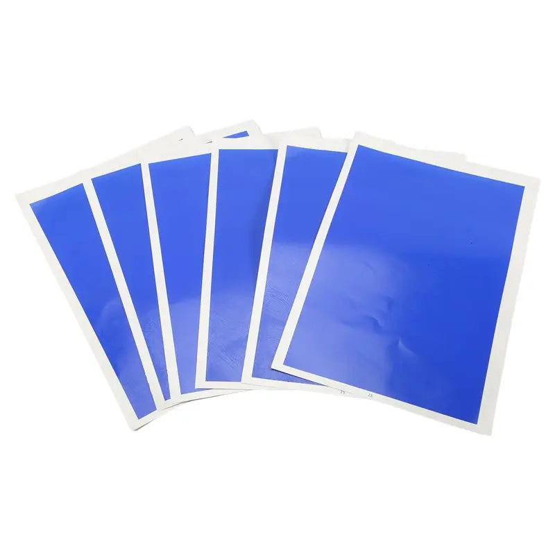 A36T-6 Pieces Engraving Marking Paper, Paper Color Engraving Paper Suitable For Glass Metal DIY Crafts Peaceful Pleasures Health and Wellness