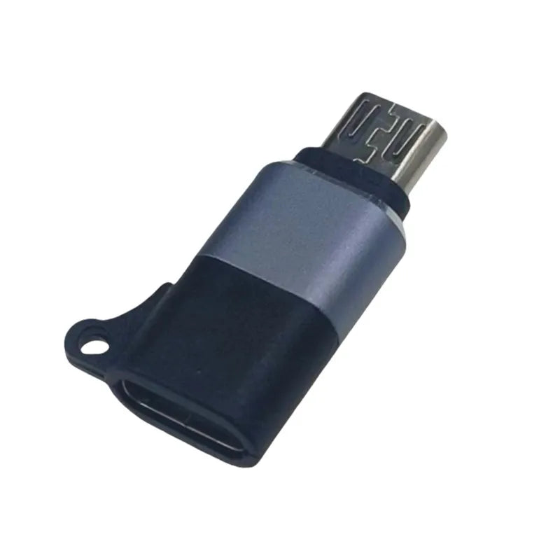 (ABDH) Micro USB to Type-C Adapter Converters for PS Vita 2000 Charger Data Cable Micro USB Male to Type-C Female Adapter Peaceful Pleasures Health and Wellness