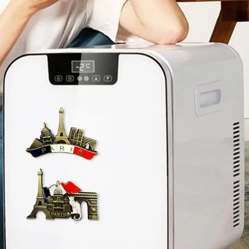 Paris 3D Metal Fridge Magnet | French Souvenir & Home Decor