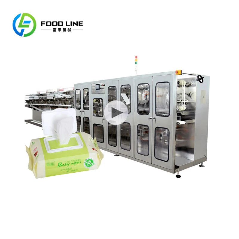 Automatic Wet Wipes Production Line | Baby Wipes Machine FL