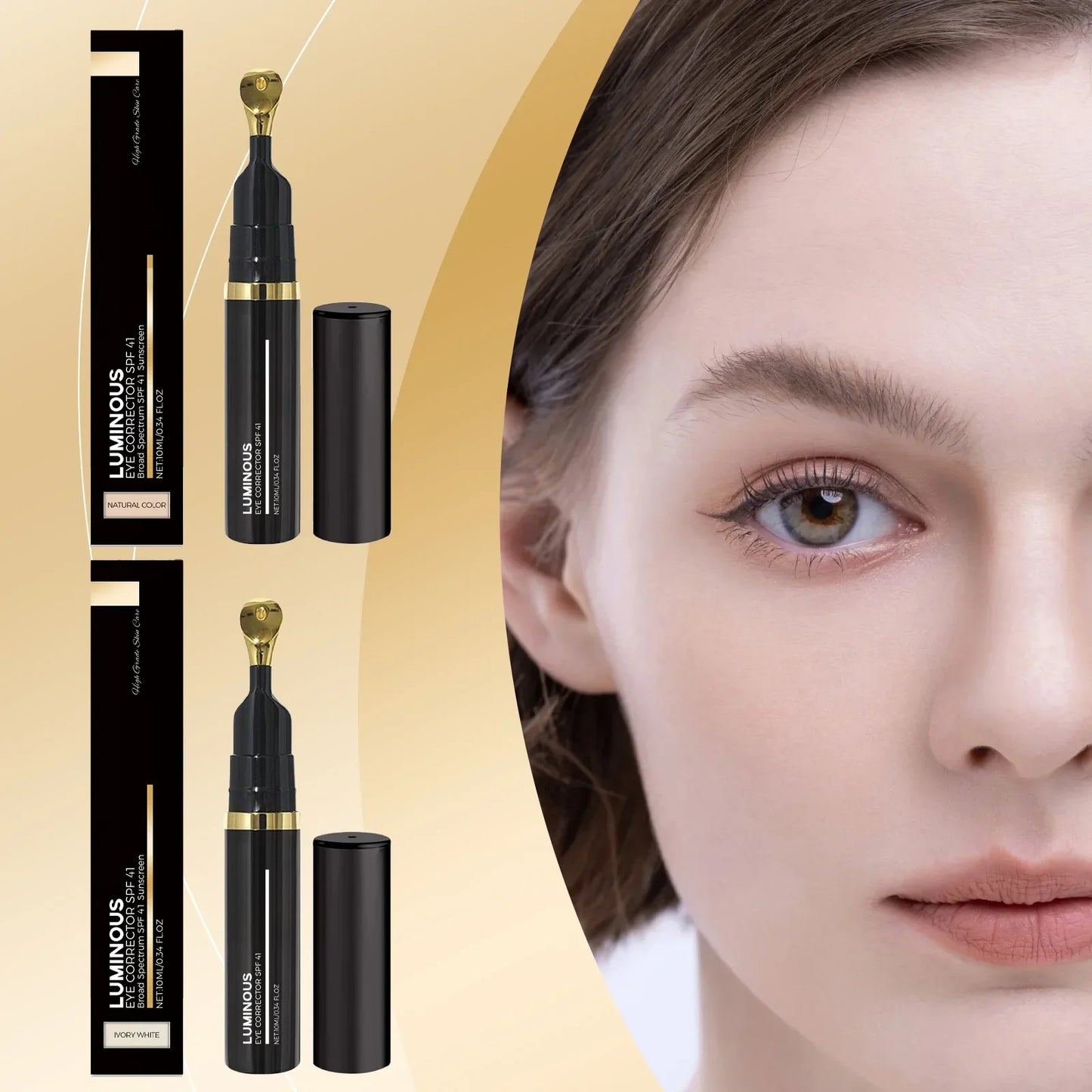 Full Coverage Eye Concealer Cream – Brightening & Waterproof